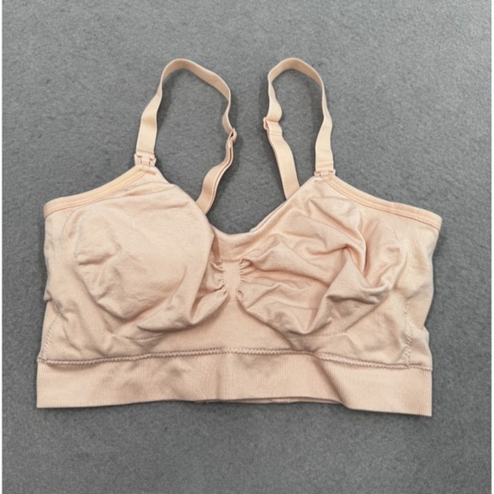Kindred Bravely Nursing Simply Sublime Bra Size Medium Nude Pumping Wire Free